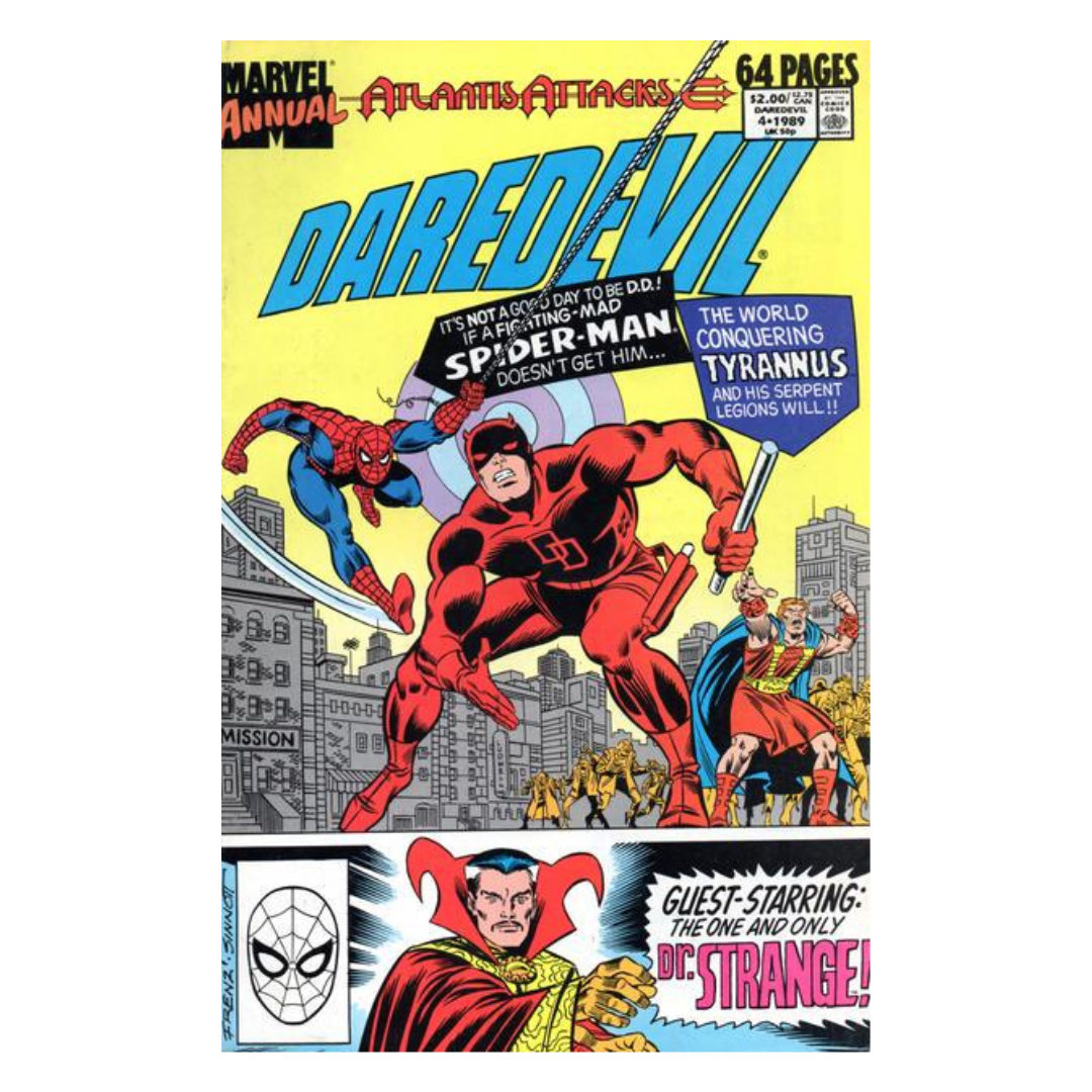 Daredevil Annual #4 – VF – 1989 (Marvel)