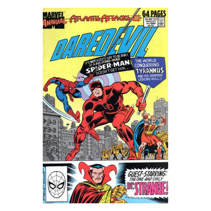Daredevil Annual #4 – VF – 1989 (Marvel)