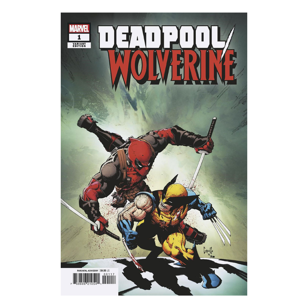 Deadpool Wolverine #1 – NM – 1:50 Retailer Incentive Variant Cover – 2025 (Marvel)