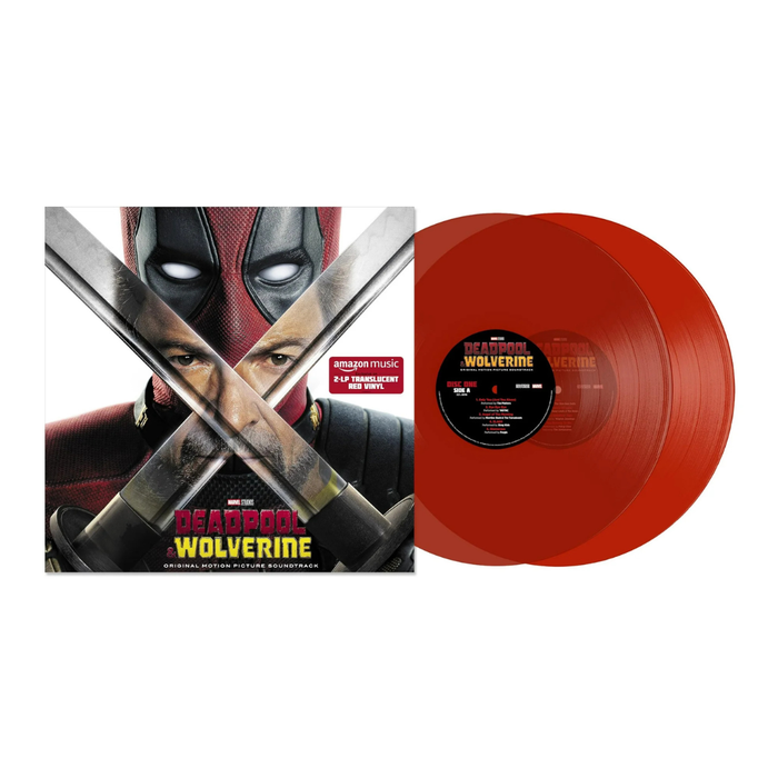 Deadpool & Wolverine Soundtrack – Translucent Red Ruby Vinyl – Brand New – 2024 (Disney Music Group)