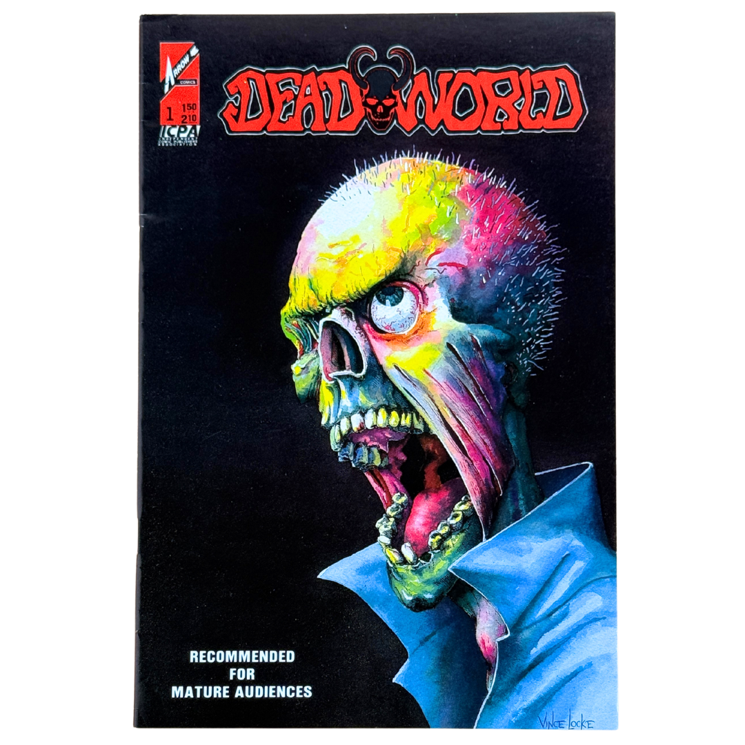 Deadworld #1 – 1st Appearance of The Zombie King / Cult Classic Horror Debut – VF – 1986 (Arrow Comics)