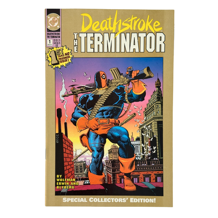Deathstroke the Terminator #1 – VF – Second Printing – 1991 (DC)