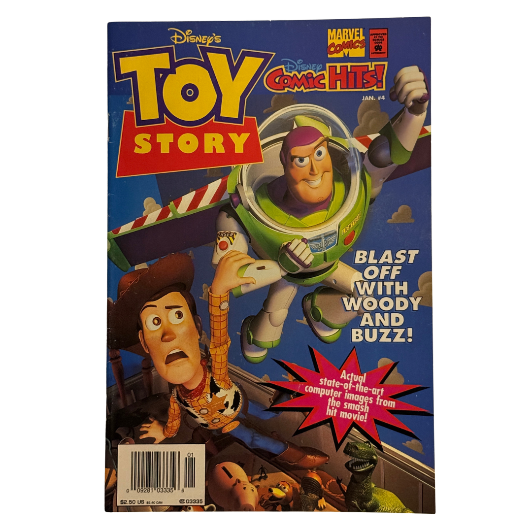 Disney Comic Hits #4 – VG – Newsstand Edition – 1996 (Marvel)