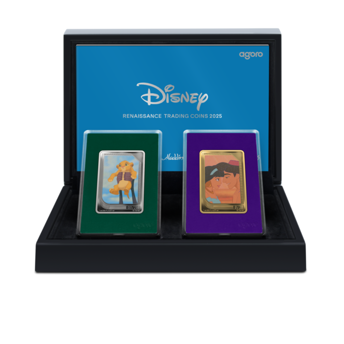 Disney Renaissance Trading Coins – Mystery 2-Pack / Animation Classics – Mint – 2025 (Agoro)
