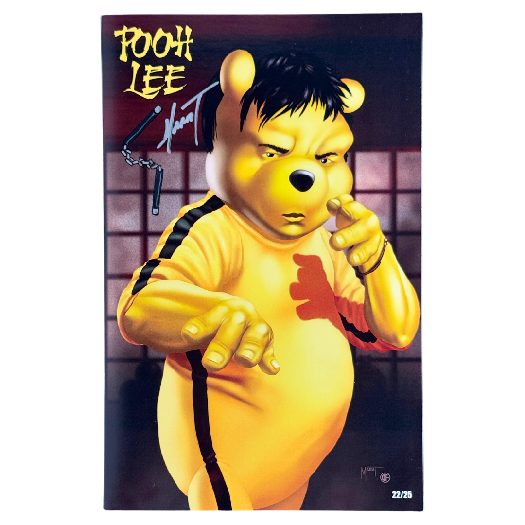 Do You Pooh? – Signed & Sketched by Marat Mychaels – Bruce Lee Homage Variant (Ltd 25, #22/25) – NM w/COA – Counterpoint Entertainment