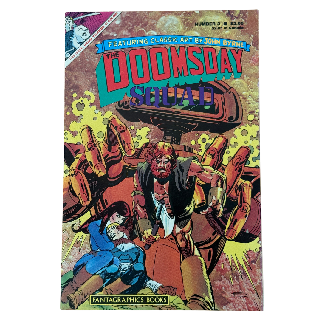 Doomsday Squad #3 – NM – 1986 (Fantagraphics)
