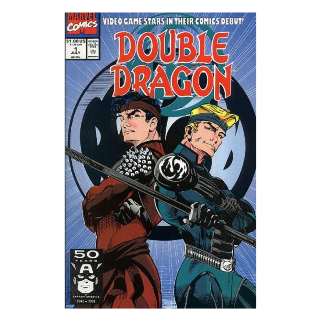 Double Dragon #1 – NM – Direct Edition – 1991 (Marvel)