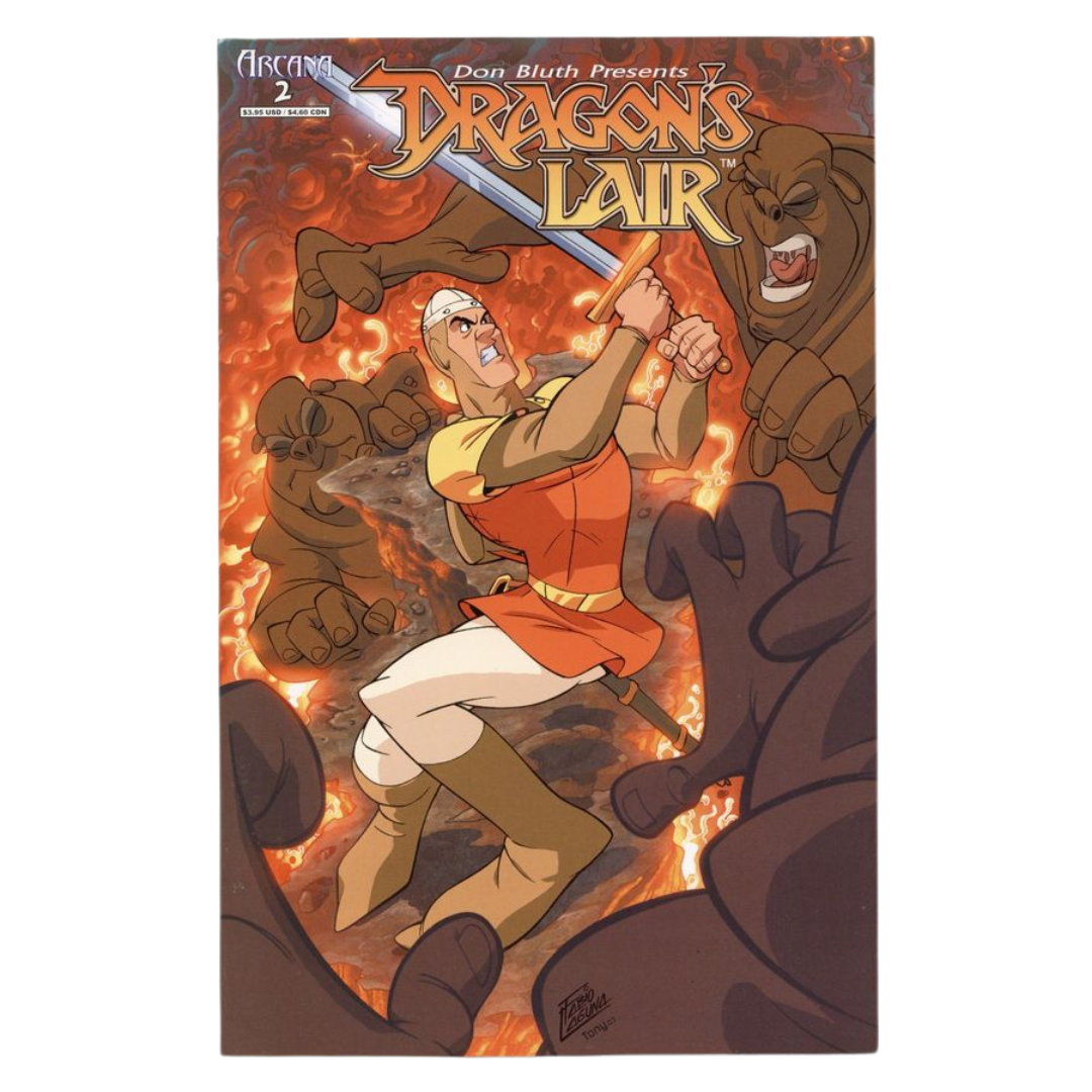 Dragon’s Lair #2A – VF – 2007 (Arcana Studios)