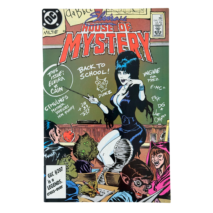 Elvira's House of Mystery #10 – VF – 1986 (DC)