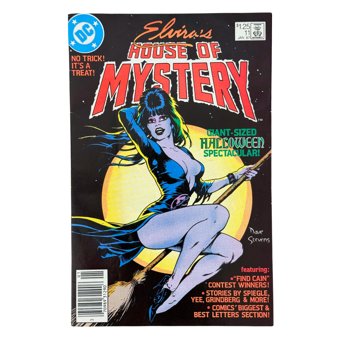 Elvira's House of Mystery #11 – FN – Newsstand Edition – 1987 (DC)
