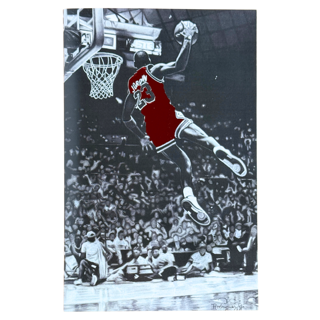 Fame: Michael Jordan #1 – Omar Rodriguez Jr. 2025 Fan Expo Dallas Embossed Spot Foil Variant (Limited 150) – NM