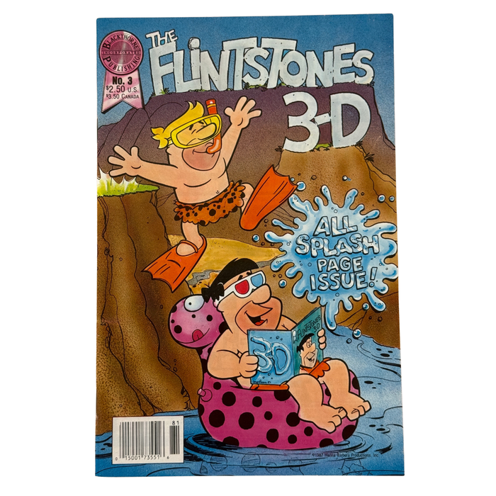 Flintstones 3-D #3 – VF – 1988 (Blackthorne)