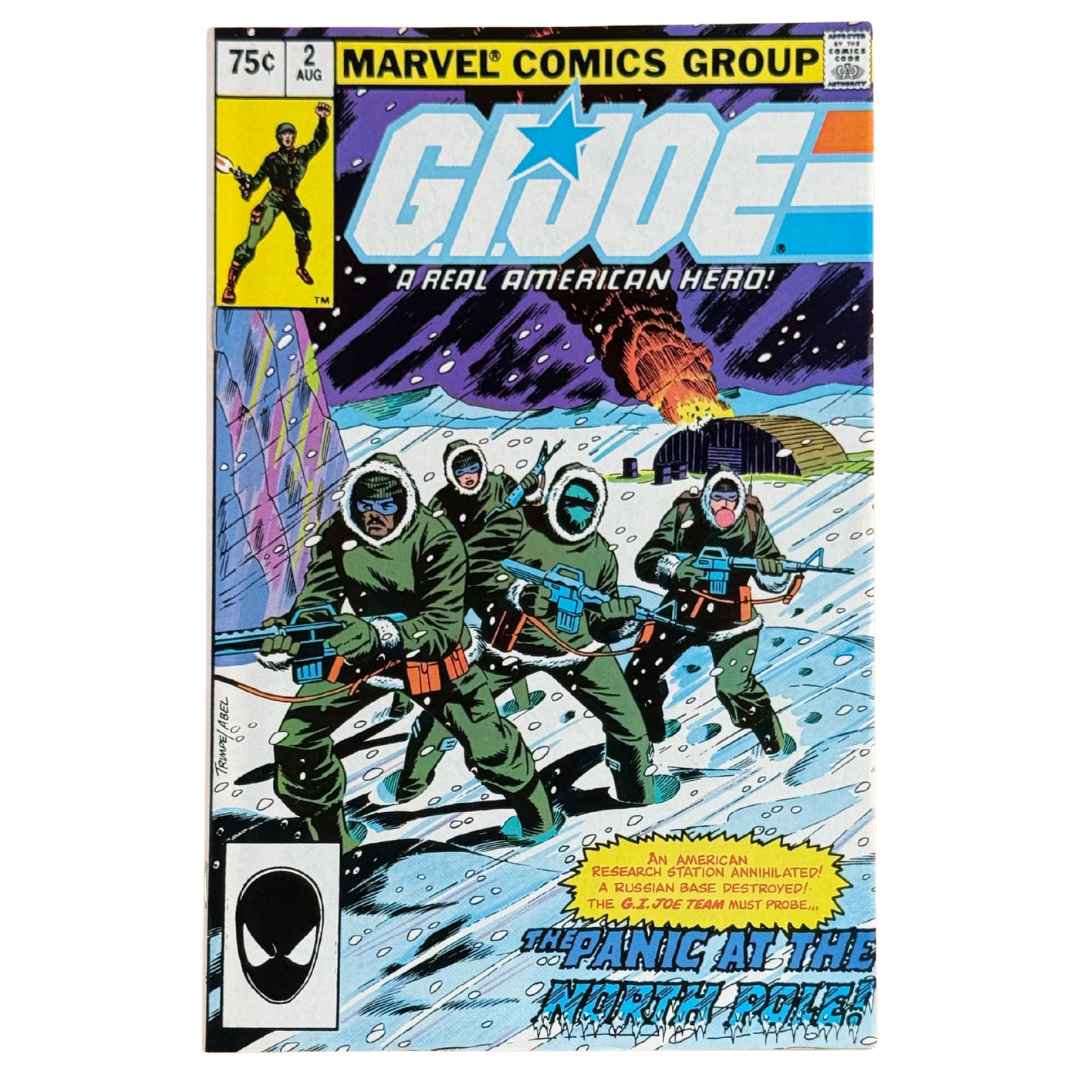G.I. Joe: A Real American Hero #2 – 2nd Print (1982, Marvel) – High-Grade Copy