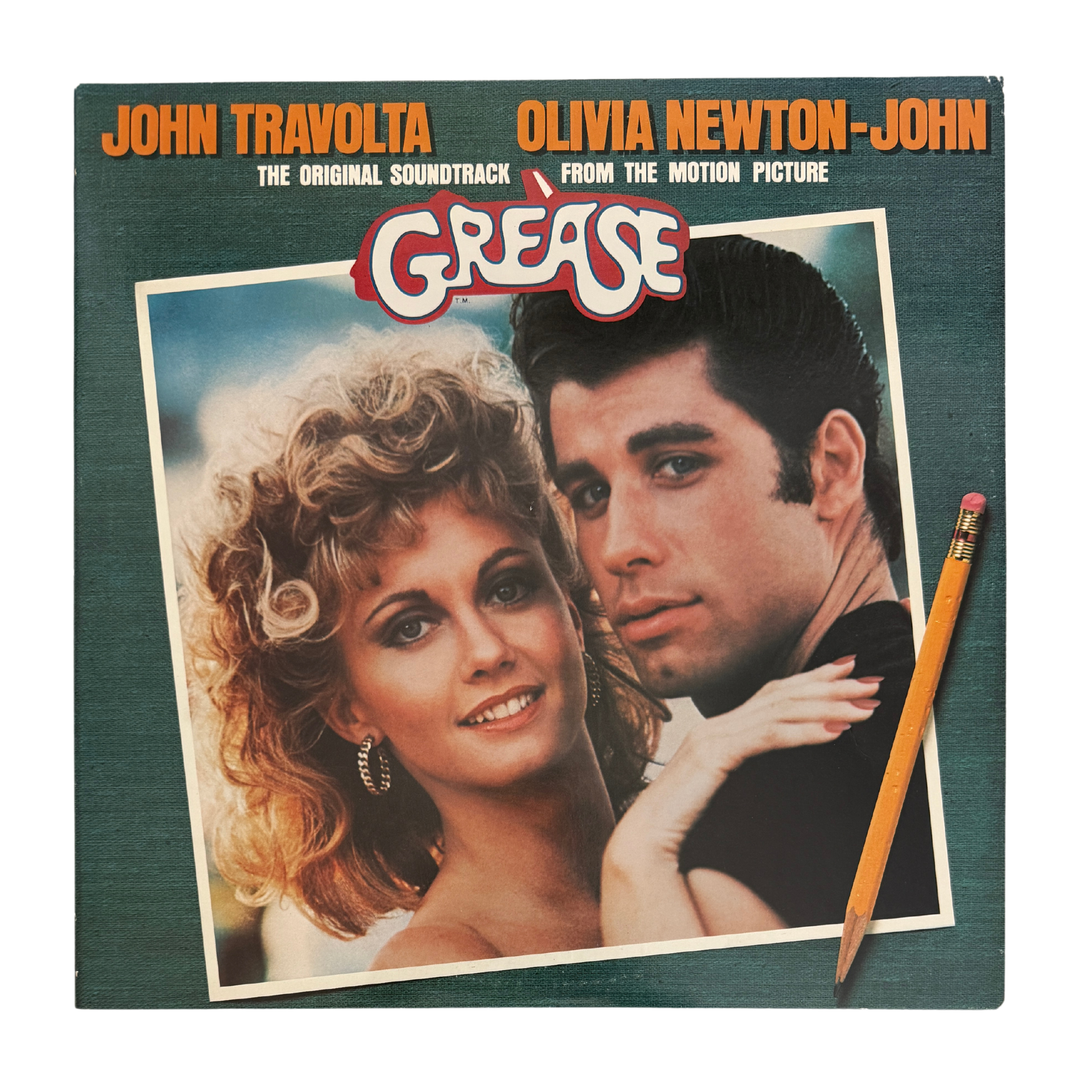 Grease Soundtrack RSO Records 1978 - Double Vinyl LP - Used (Collectible)