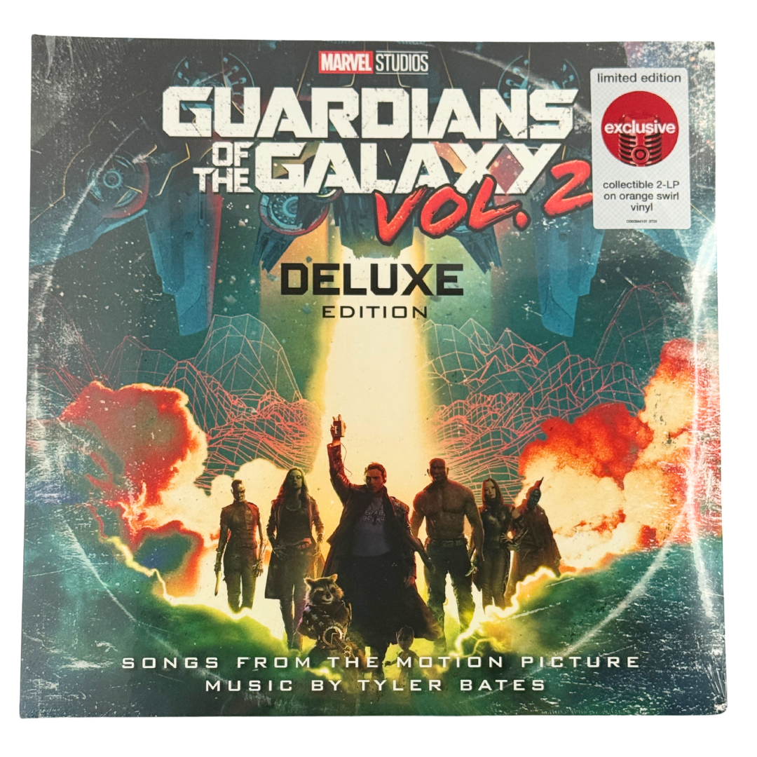 Guardians of the Galaxy Vol. 2 – Deluxe Soundtrack (Limited Orange Swirl 2LP Vinyl) – Brand New Sealed – 2017 (Hollywood Records/Marvel)