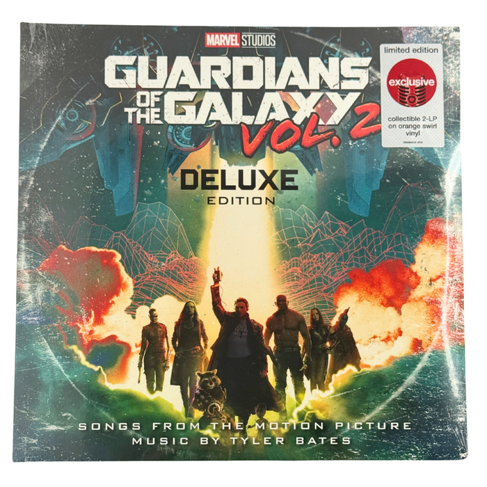 Guardians of the Galaxy Vol. 2 – Deluxe Soundtrack (Limited Orange Swirl 2LP Vinyl) – Brand New Sealed – 2017 (Hollywood Records/Marvel)