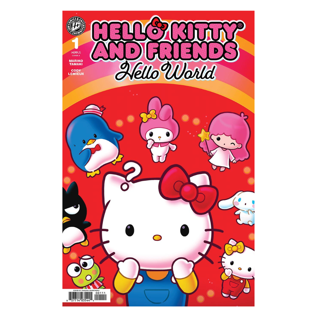 Hello Kitty And Friends Hello World #1 - Cover - Polybagged with Sticker Sheet