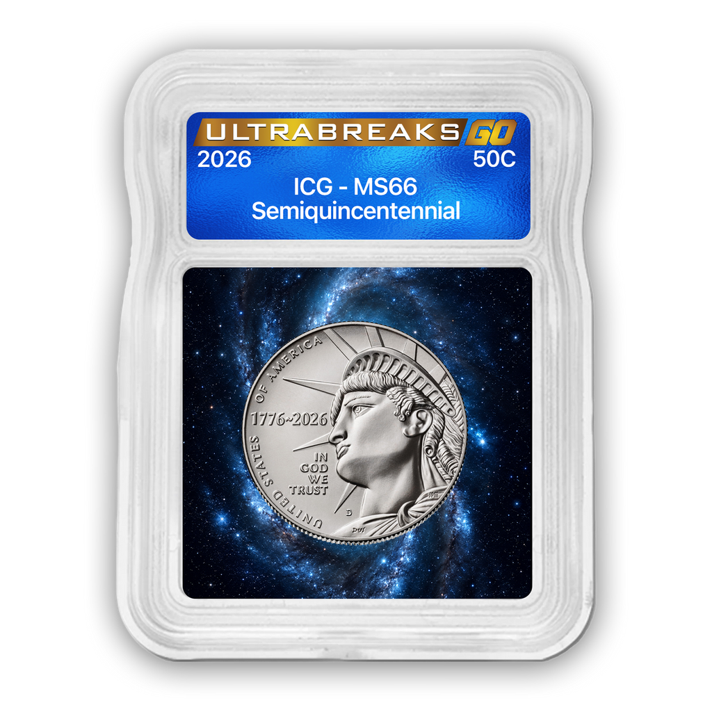 Ultrabreaks GO! Cosmic Chase Graded Coin Mystery Pack