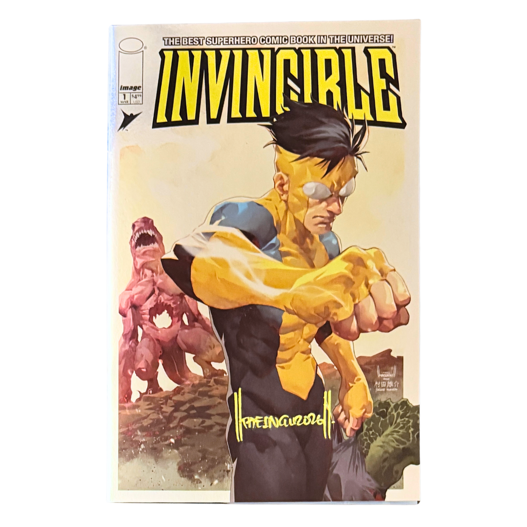 Invincible #1 - 2026 MegaCon Foil Exclusive - Signed by Kael Ngu