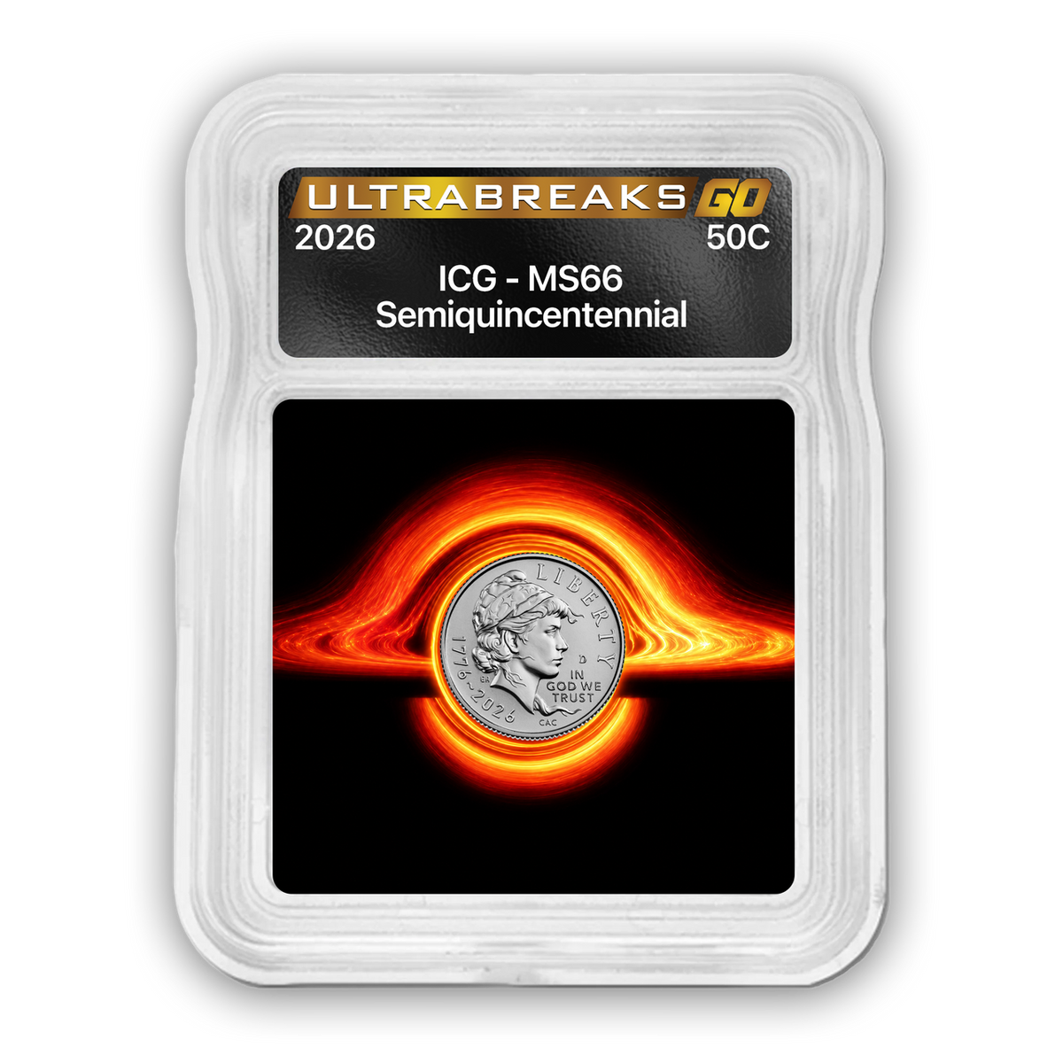 Ultrabreaks GO! Cosmic Chase Graded Coin Mystery Pack