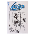 Lobo #1 - Blank - Sketch by Simon Bisley