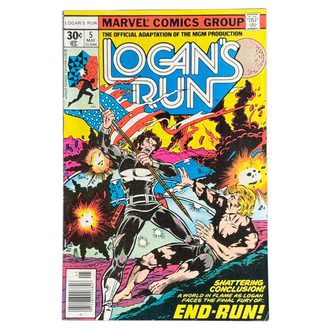 Logan’s Run #5 – FN – 1977 (Marvel)