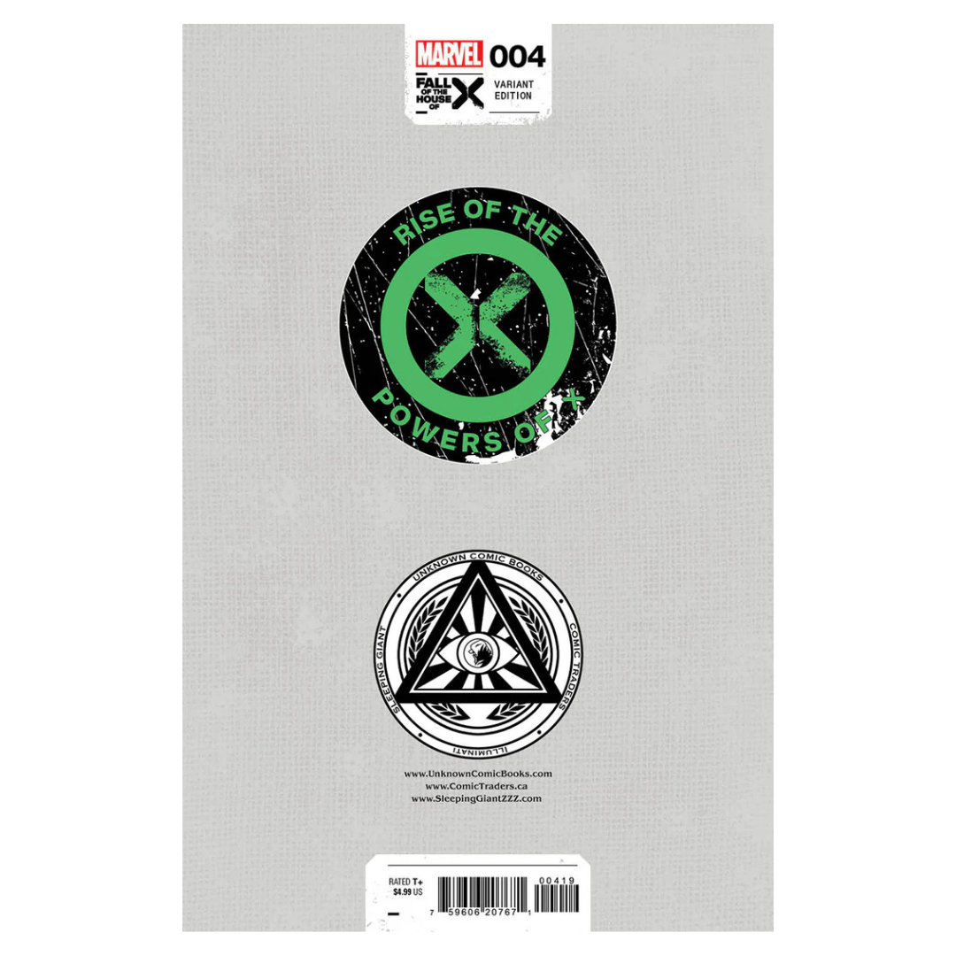 Rise of the Powers of X #4 – Illuminati.A Exclusive Variant – (2024, Marvel Comics)