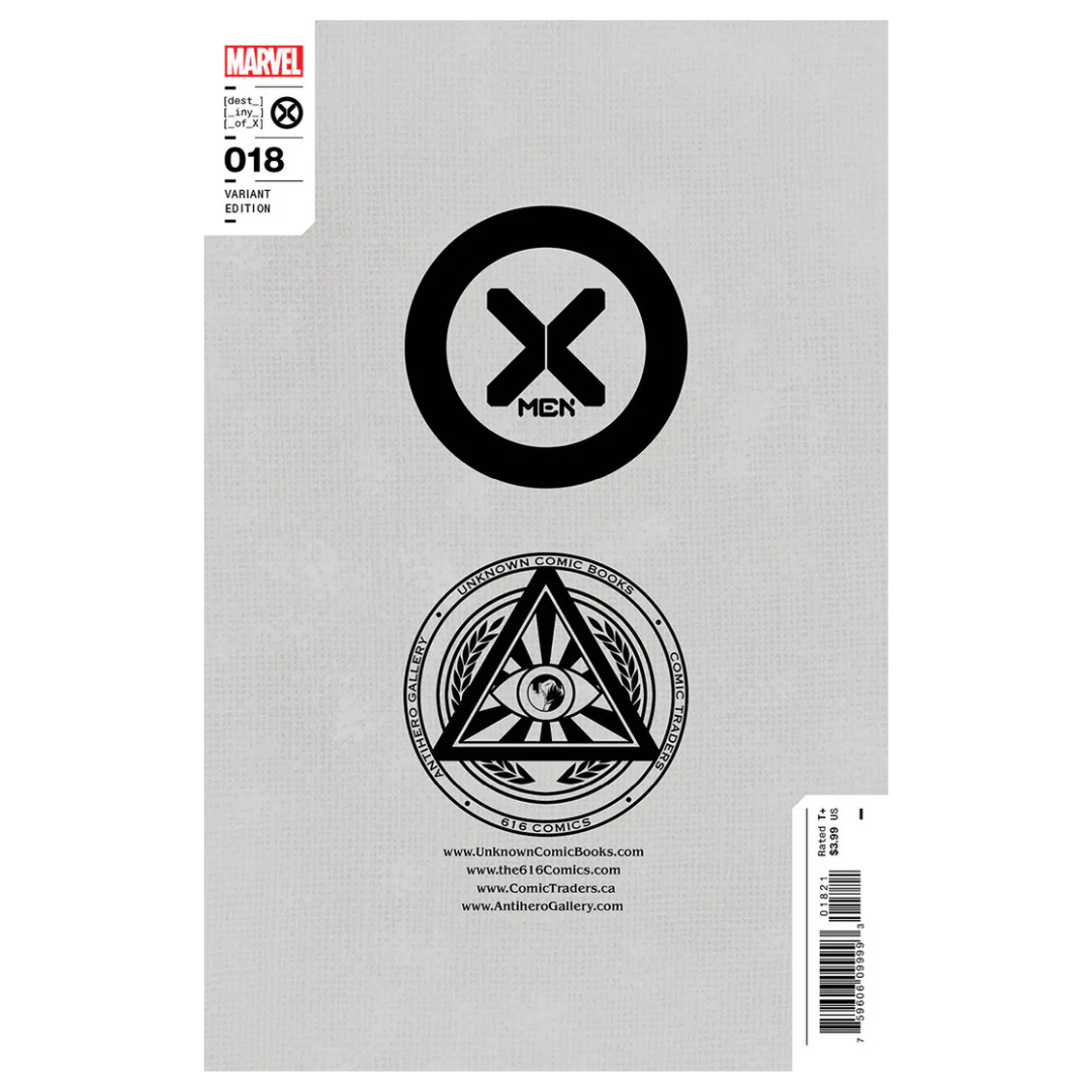 X-Men #18 – Mercado Illuminati Exclusive Variant – (2021, Marvel Comics)