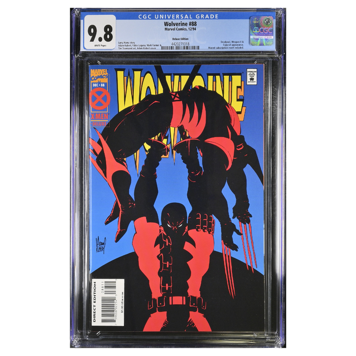 Wolverine #88 – Deluxe Edition – CGC 9.8 (1994, Marvel Comics)