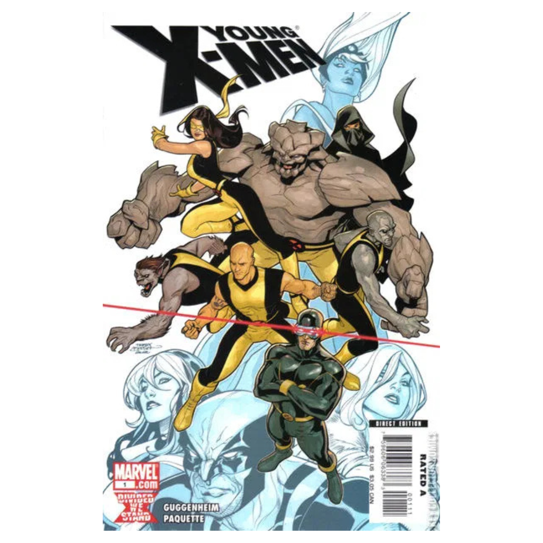 Young X-Men #1 – Terry Dodson Skrully Variant – NM (2008, Marvel Comics)