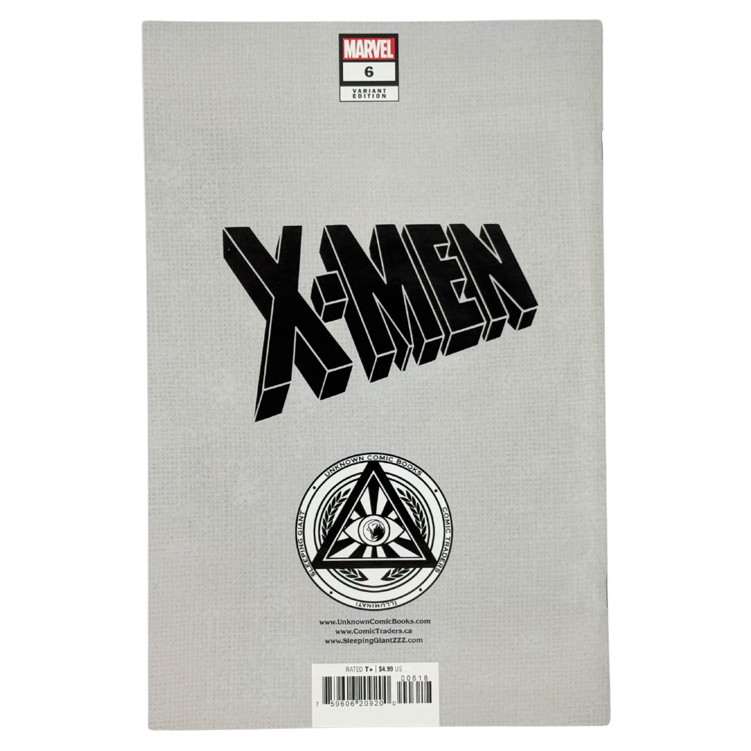 X-Men #6 – Tyler Kirkham Illuminati Variant – Signed with COA – NM (2024, Marvel Comics)