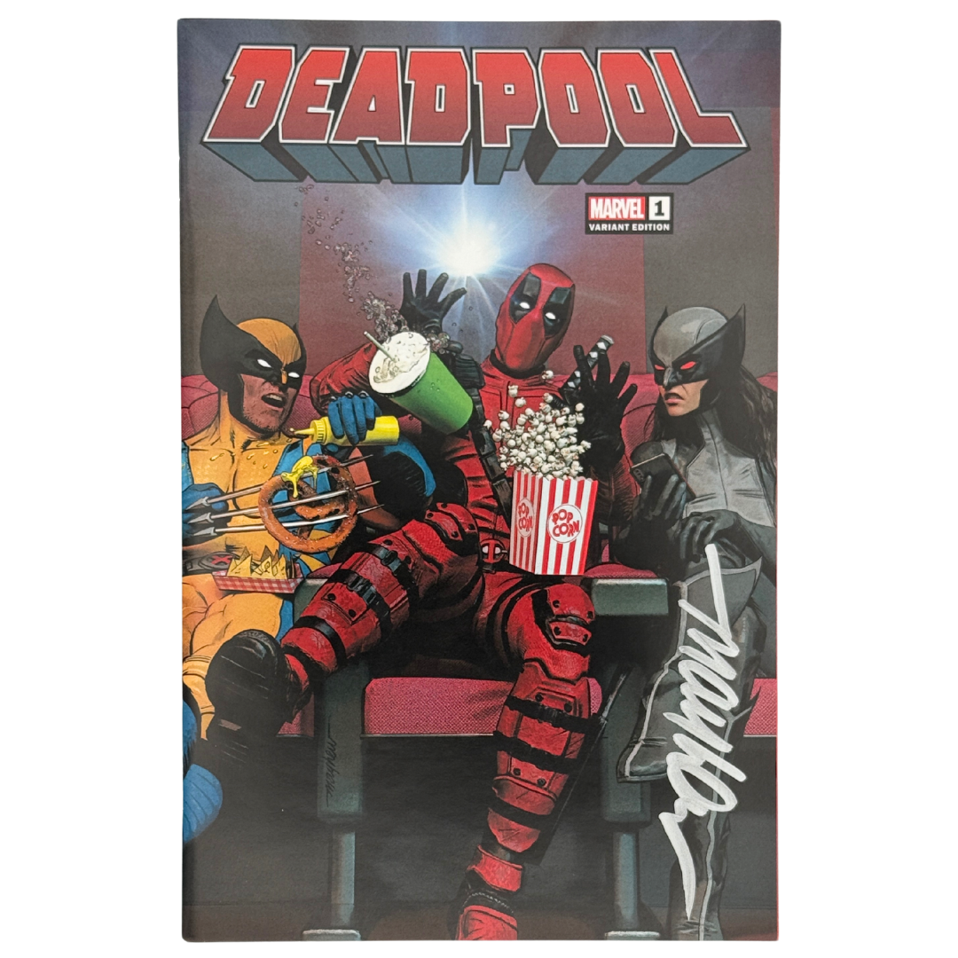 Deadpool (2024 Marvel) #1 – MAYHEW.A Exclusive – Signed by Mike Mayhew w/ COA – Brand New NM