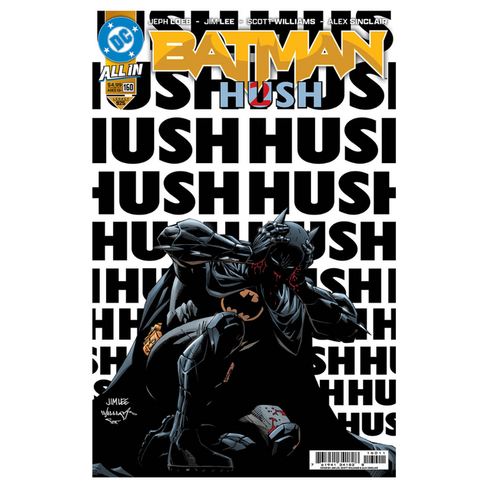Batman (Vol. 3) #160 – Brand New NM – Hush 2 Part 3 – Jim Lee & Scott Williams Cover