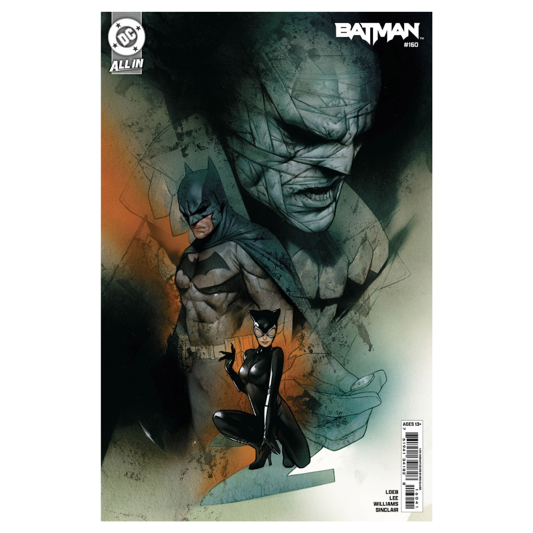 Batman (Vol. 3) #160 – Brand New NM – Ben Oliver 1:25 Incentive Variant – Hush 2 Part 3 – Card Stock Cover