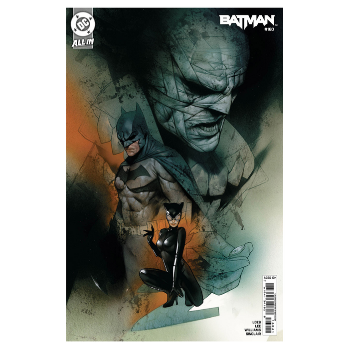 Batman (Vol. 3) #160 – Brand New NM – Ben Oliver 1:25 Incentive Variant – Hush 2 Part 3 – Card Stock Cover