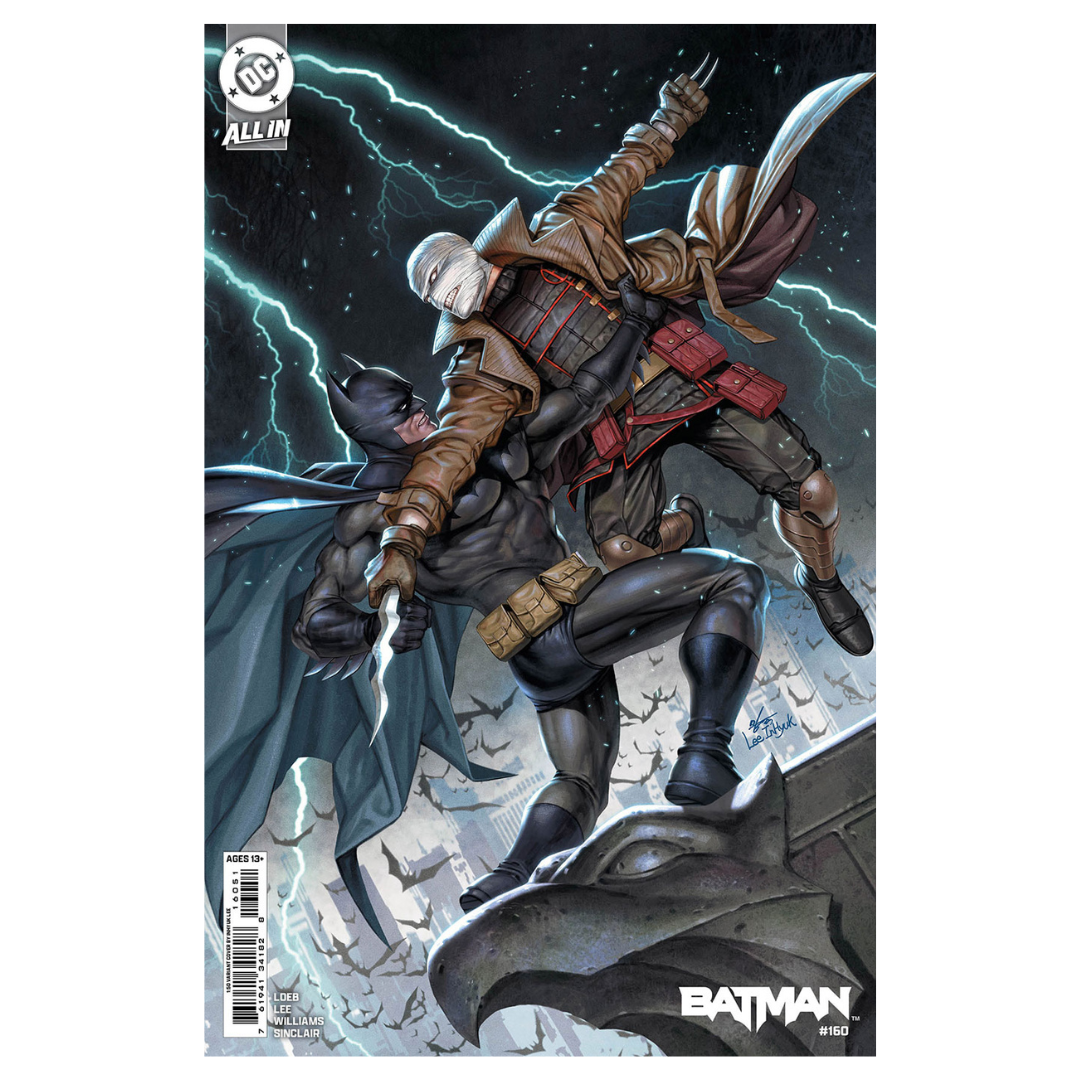 Batman (Vol. 3) #160 – Brand New NM – InHyuk Lee 1:50 Incentive Variant – Hush 2 Part 3 – Card Stock Cover