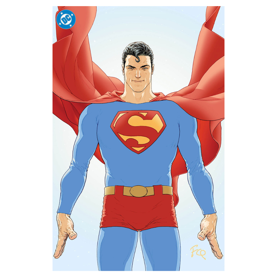 Superman Unlimited #1 – Cover L Incentive Variant – Frank Quitely Virgin 1:100 Card Stock – (2025 DC Comics)