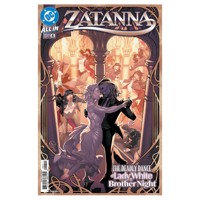 Zatanna Vol. 3 #4 – Cover A Regular Jamal Campbell Cover (2025 DC Comics)