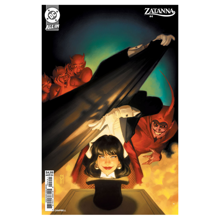 Zatanna Vol. 3 #4 – Cover C Variant Miguel Mercado Card Stock Cover (2025 DC Comics)