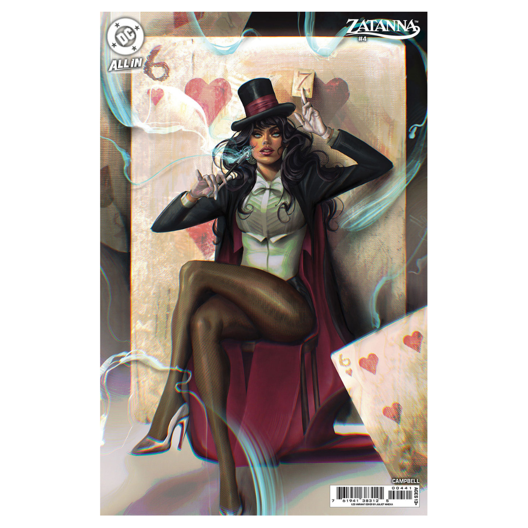 Zatanna Vol. 3 #4 – Cover D 1:25 Incentive Variant Juliet Nneka (2025 DC Comics)