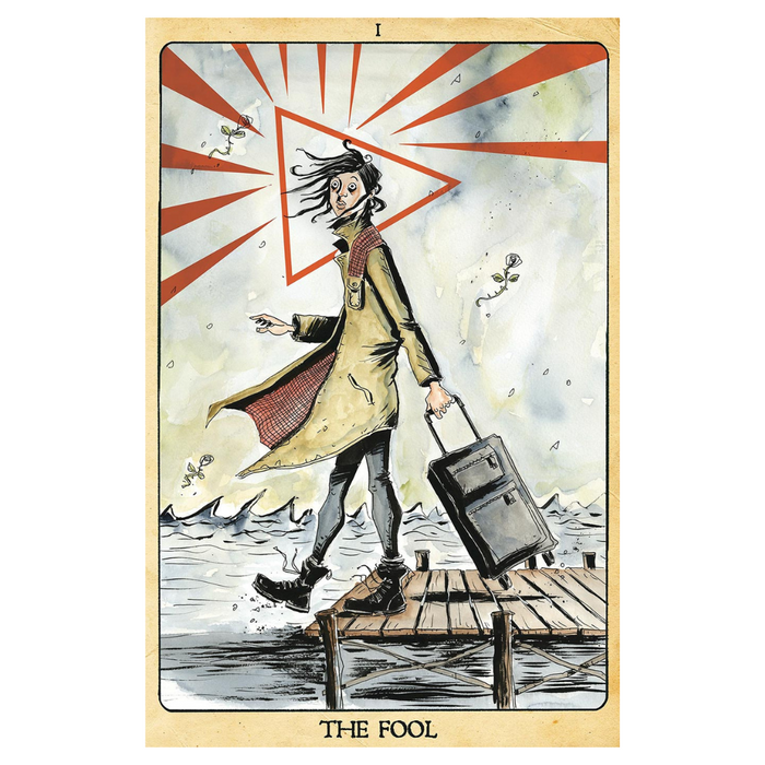 Minor Arcana #1 – 1:10 Incentive Variant Jeff Lemire “The Fool” Tarot Card (2024 BOOM! Studios)