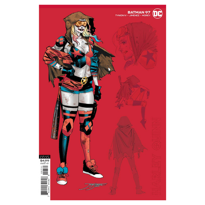 Batman Vol. 3 #97 – 1:25 Incentive Jorge Jiménez Harley Quinn Variant (2020 DC Comics)