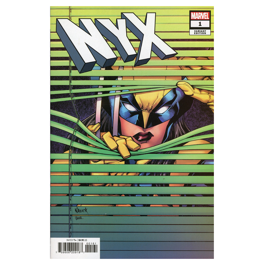 NYX Vol. 2 #1 – Todd Nauck Windowshades Variant Cover (2024 Marvel Comics)