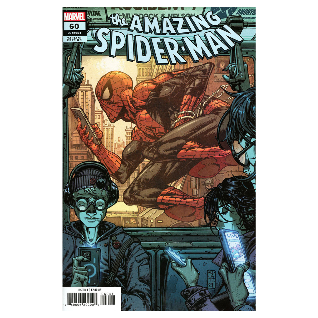 Amazing Spider-Man Vol. 6 #60 – Stephen Platt Variant Cover (2024 Marvel Comics)