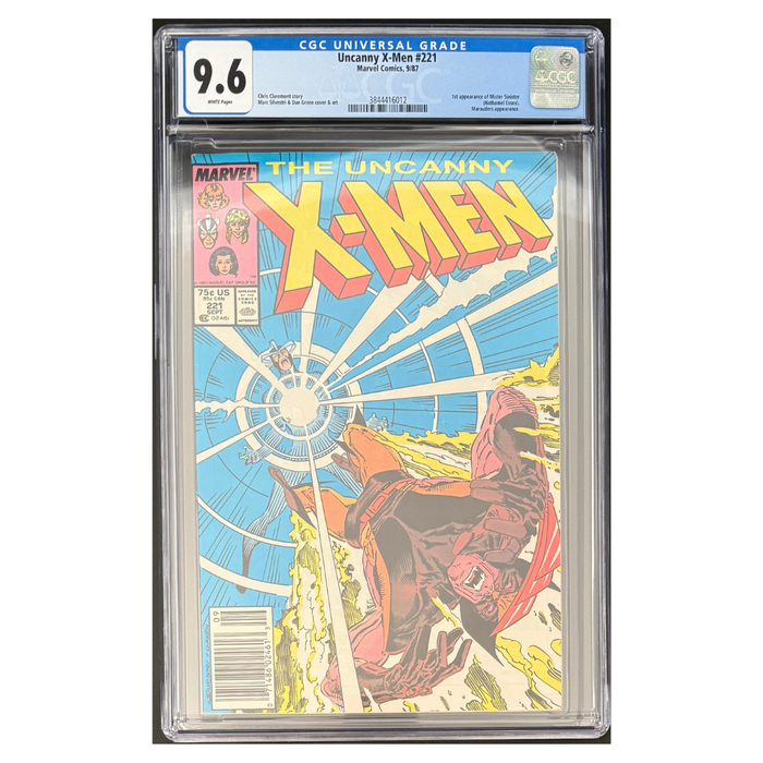 Uncanny X-Men #221 (Newsstand Edition) – CGC 9.6 (1st Appearance of Mister Sinister)