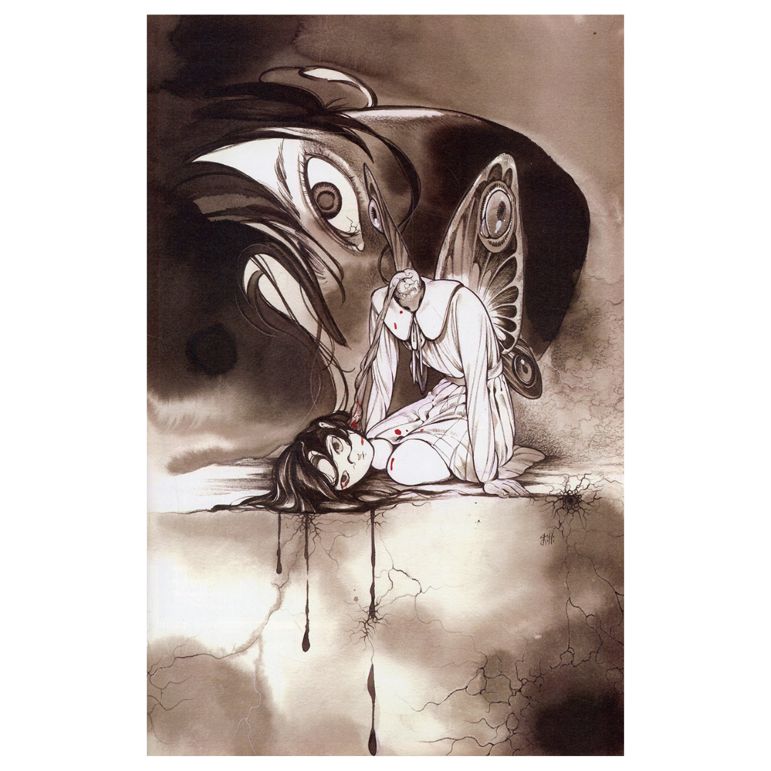 Hello Darkness #1 – Peach Momoko Variant Cover – NM (2024, BOOM! Studios)