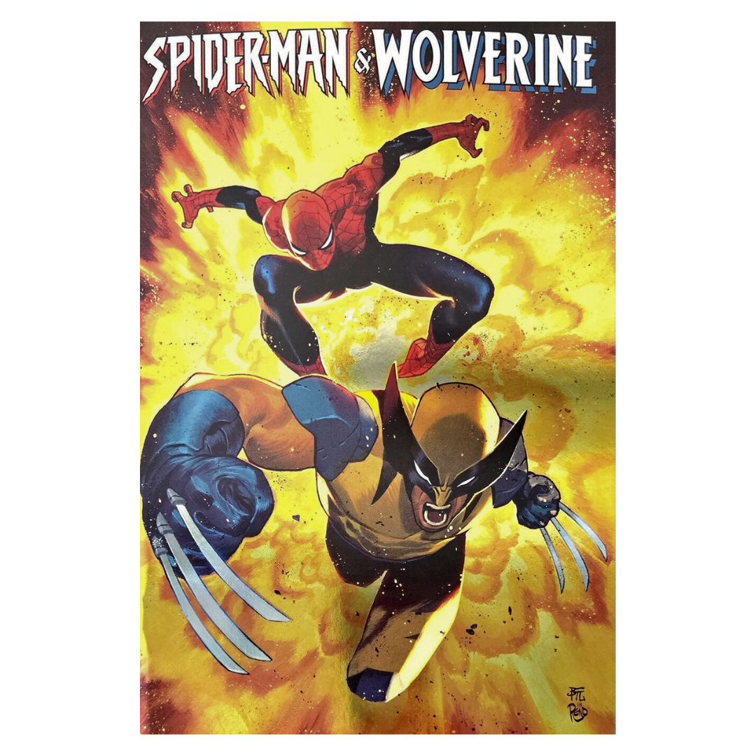 Spider-Man & Wolverine #1 – Dike Ruan Foil Variant Cover – Brand New (2024, Marvel)