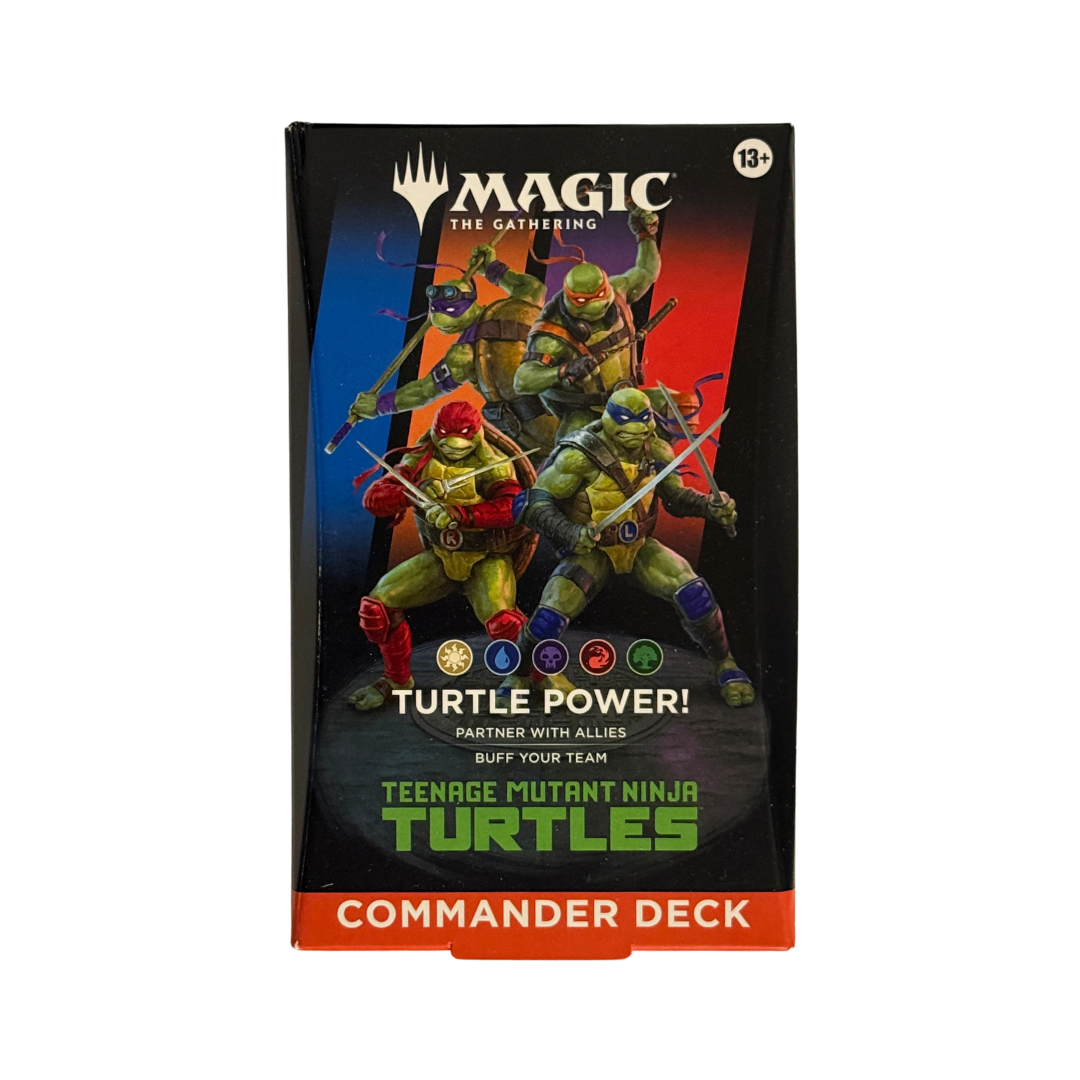 Magic: The Gathering x TMNT – Commander Deck – Turtle Power! – Brand New