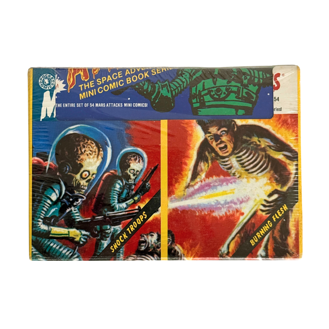 Mars Attacks Mini-Comics Sealed Retailer Box #2 – 1988 (Pocket Comics) – Factory Sealed