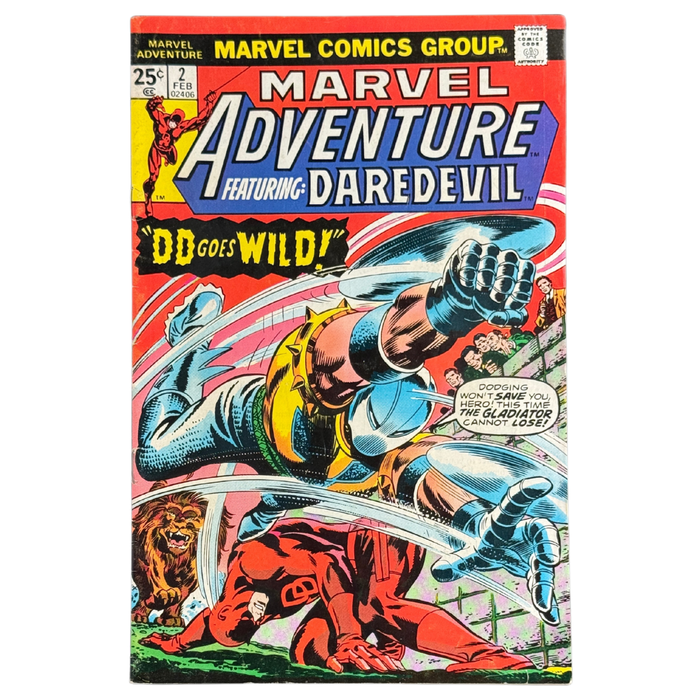 Marvel Adventure Featuring Daredevil #2 – FN – 1976 (Marvel)